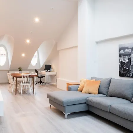 Elegant Penthouse Loft - Center Appartamento